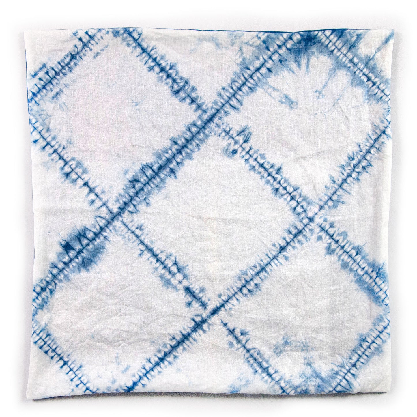Indigo Dyed Linen Throws Pillow Covers