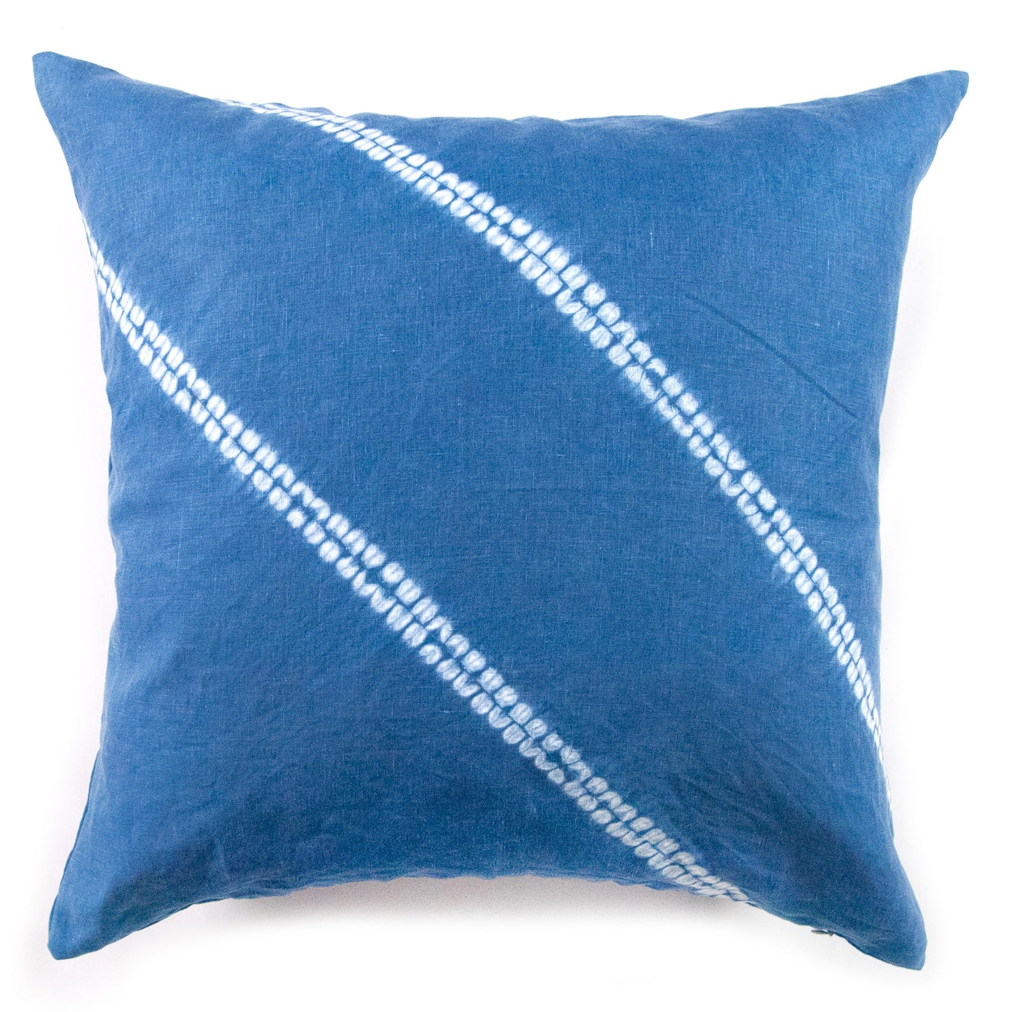 Indigo Dyed Linen Throws Pillow Covers