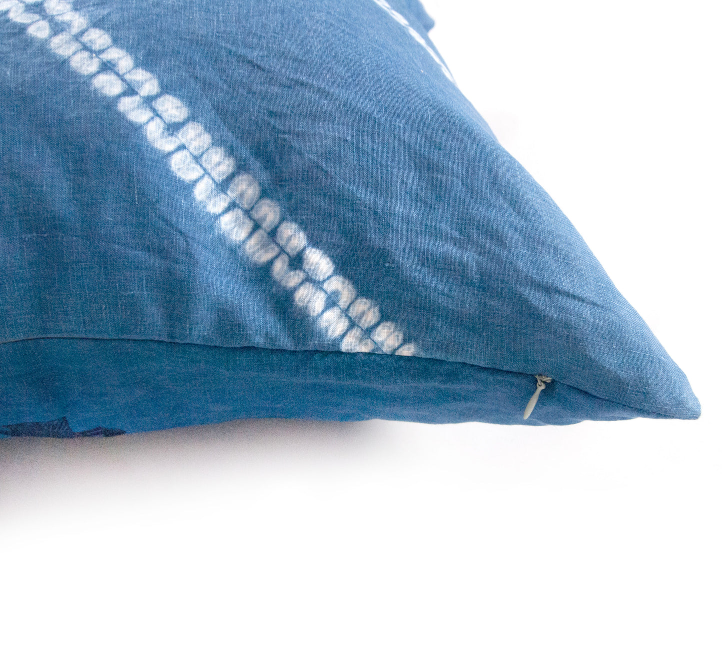Indigo Dyed Linen Throws Pillow Covers