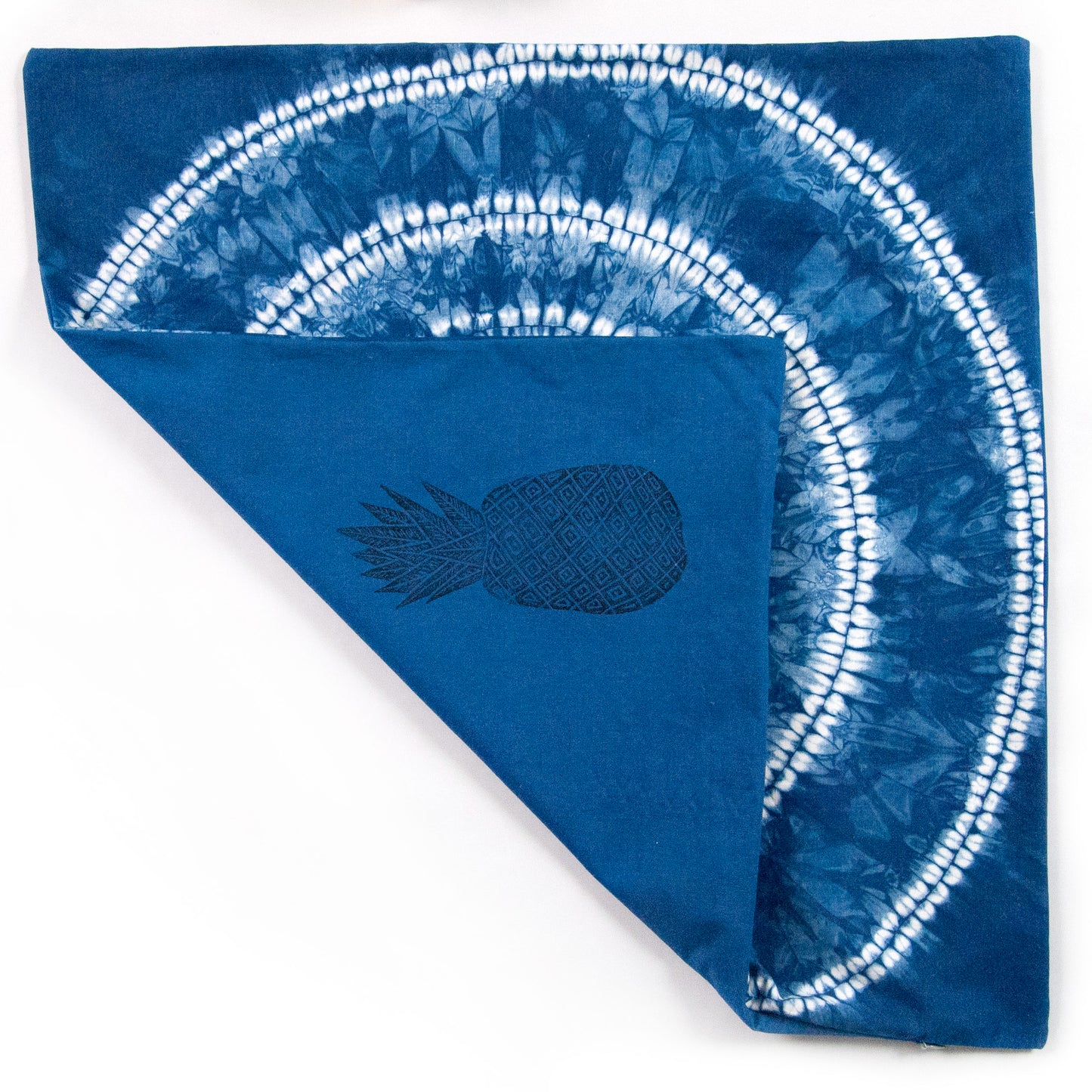 Indigo Dyed Linen Throws Pillow Covers