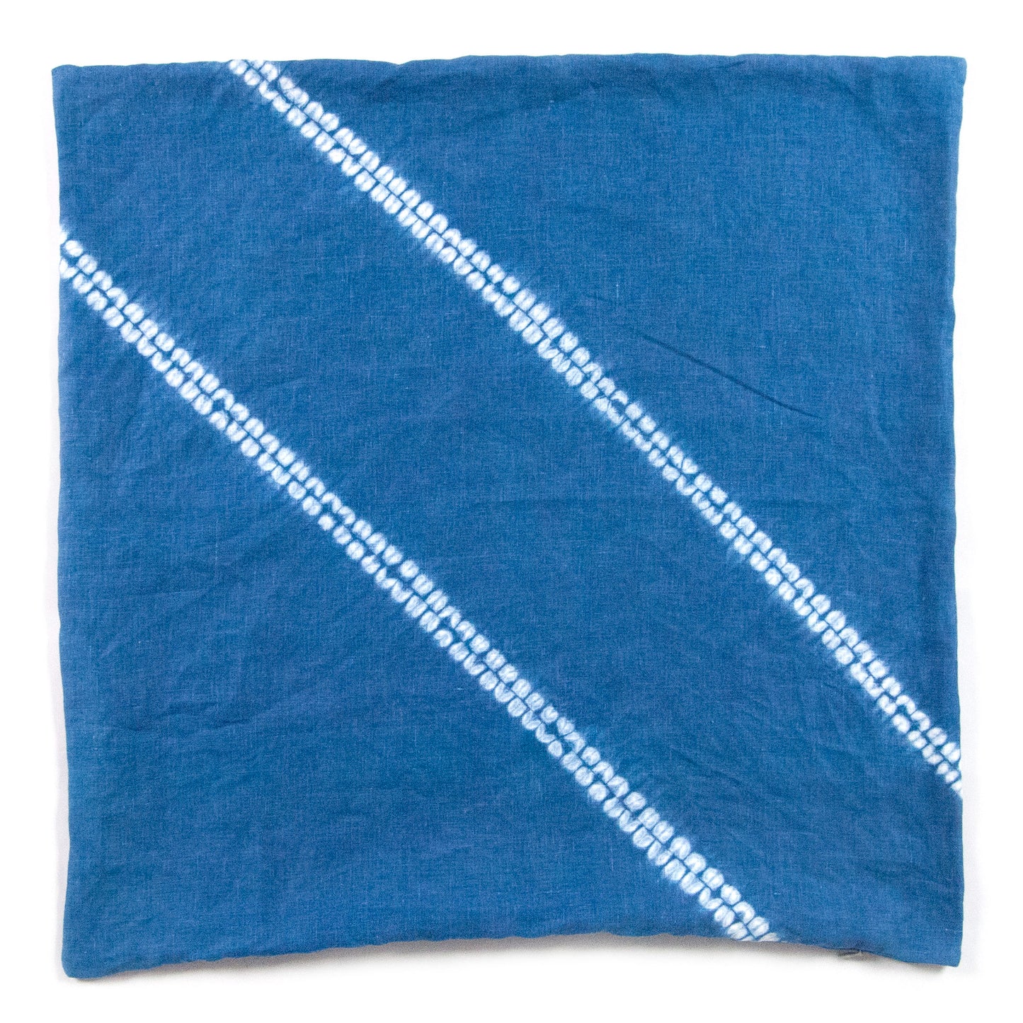 Indigo Dyed Linen Throws Pillow Covers