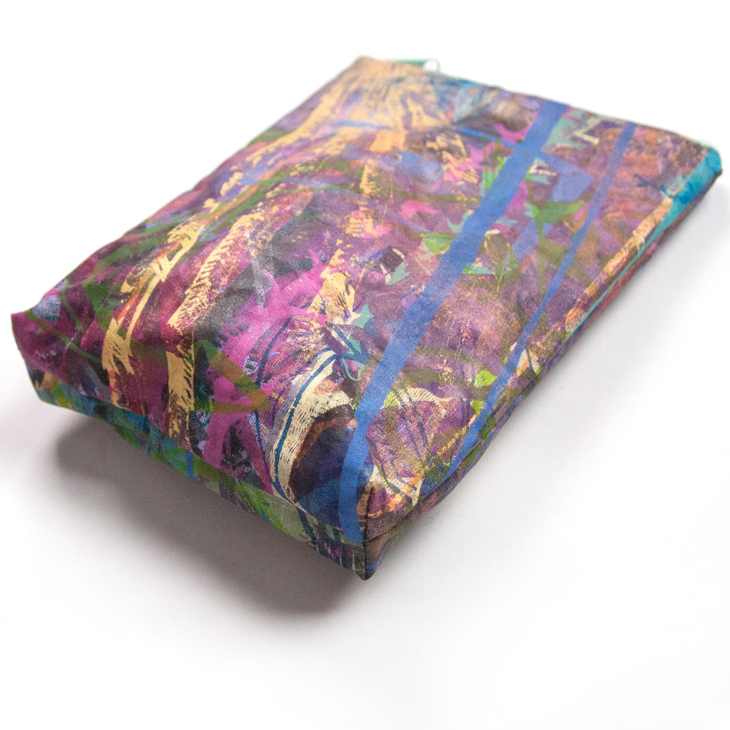 Print Table Drop-clothe Zip Pouch
