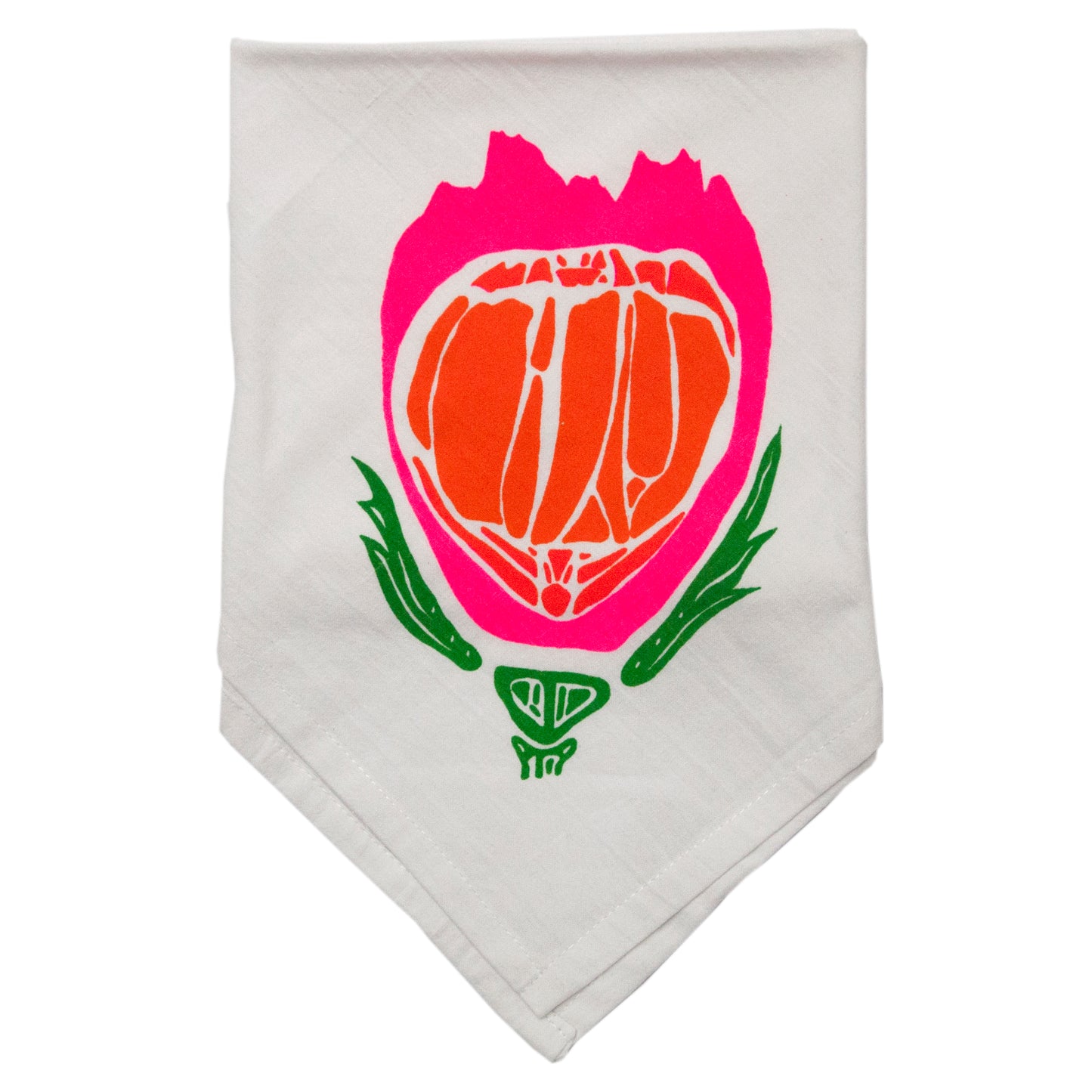 Floral Print Kitchen Towels w/ Hang Tab