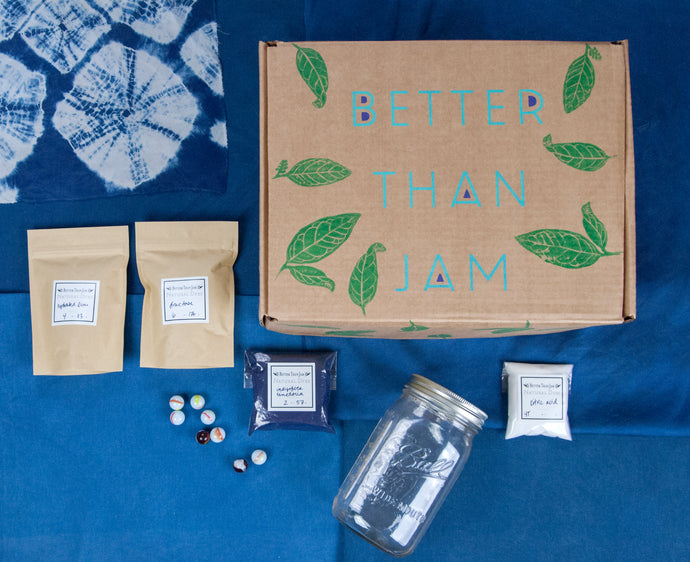 Natural Organic Indigo Dyeing Kits // Henna, Iron or Fructose