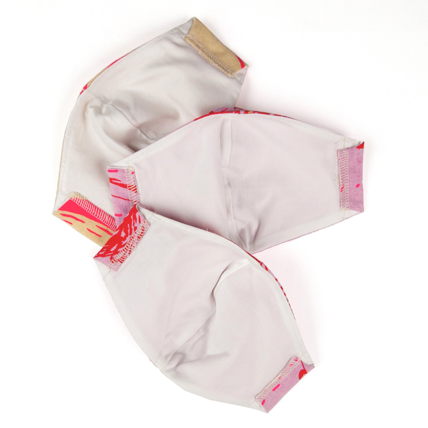 2 Layer Eco Friendly Antibacterial Masks: medium weight