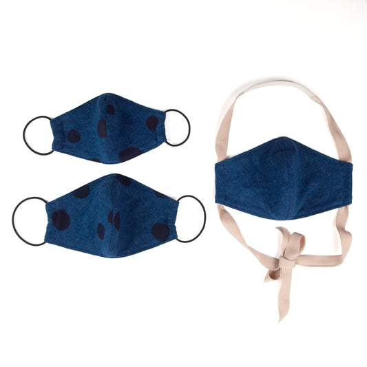 2 Layer Eco Friendly Antibacterial Masks: medium weight