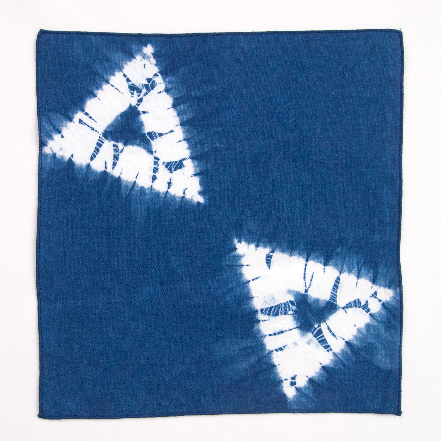 Indigo Dyed Linen Hanky