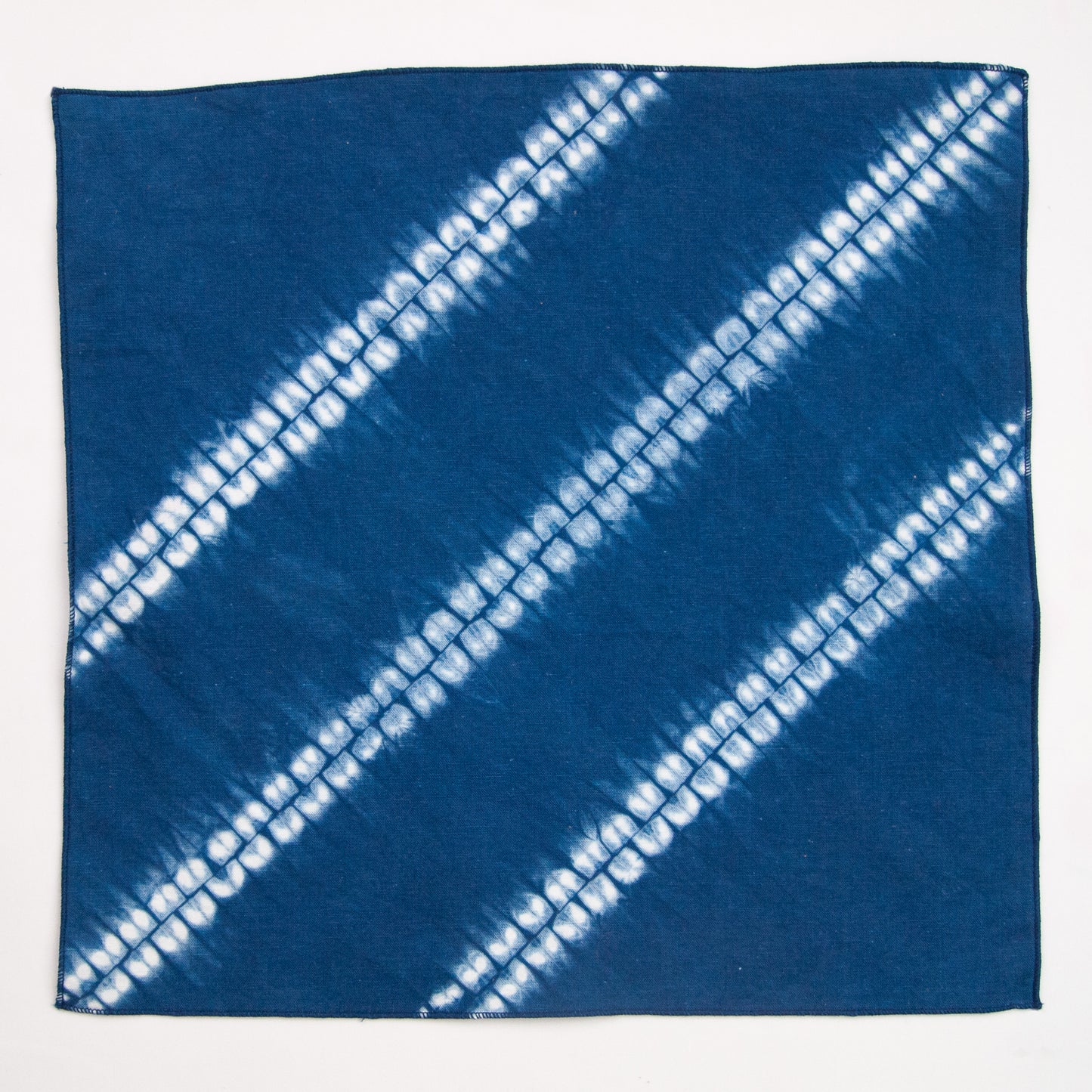 Indigo Dyed Linen Hanky