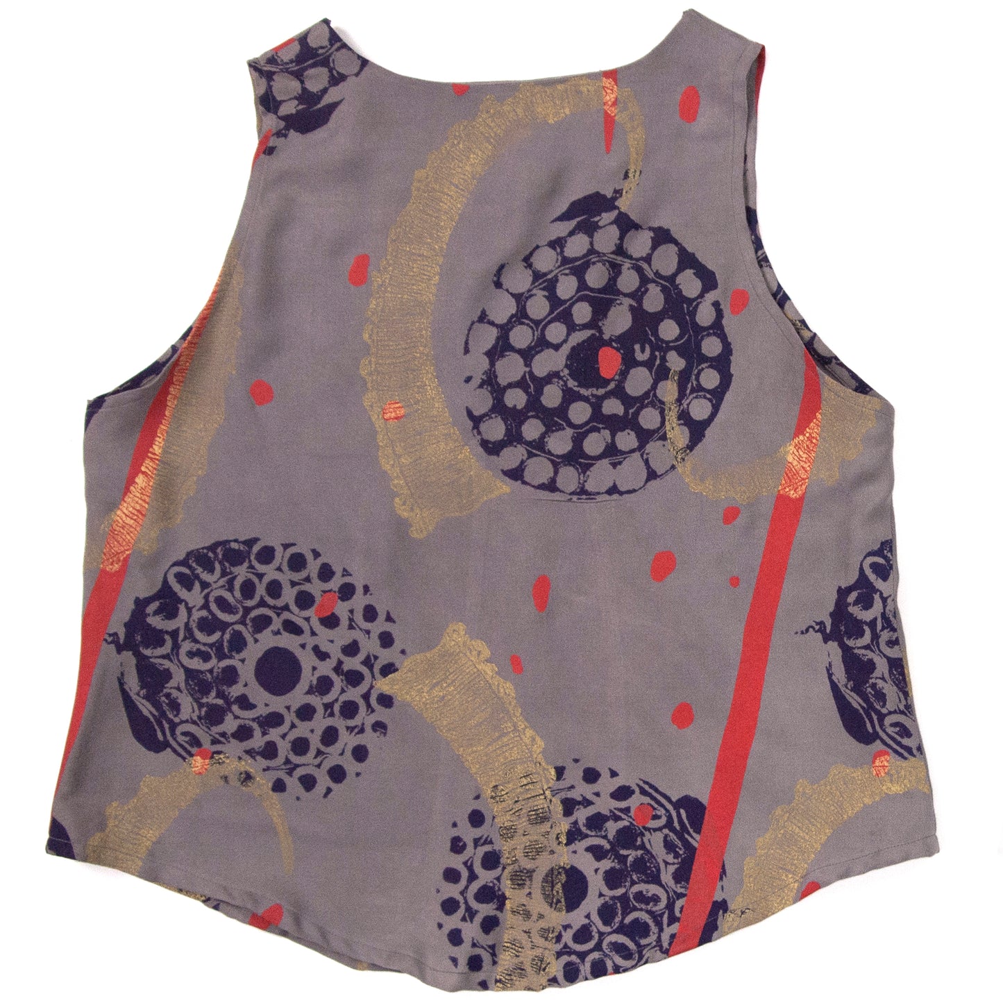 Grey Silky Bamboo Dress Tank