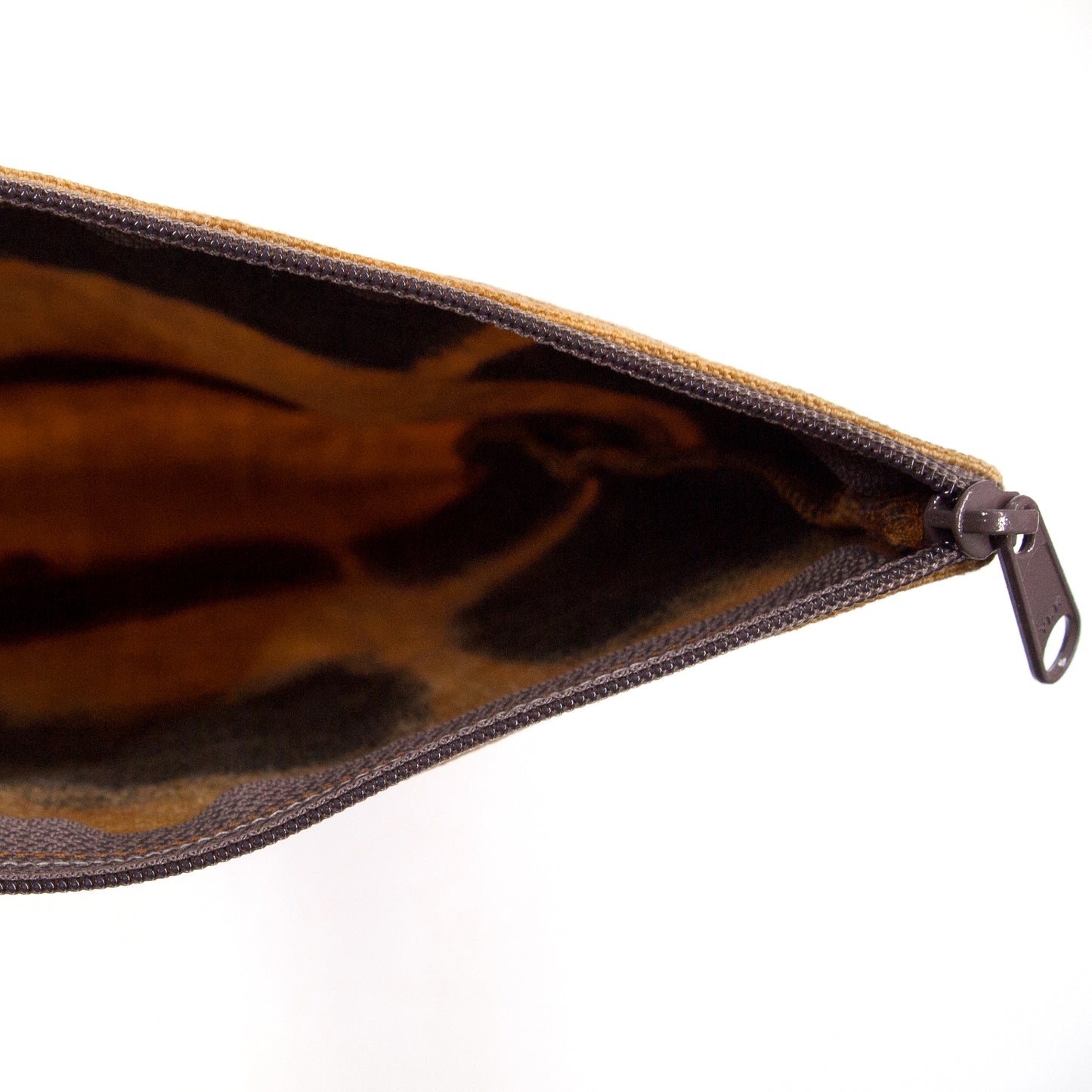 Waxed Zip Pouch