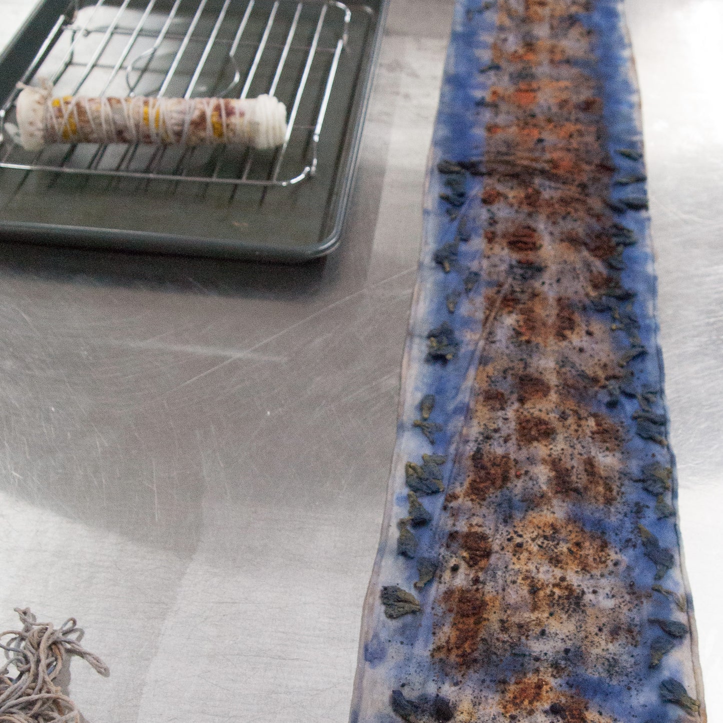 Bundle Dyeing with Floral, Fauna, Food, and Rust